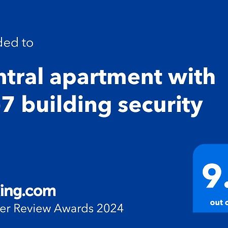 Central Apartment With 24-7 Building Security Novi Sad Exterior photo